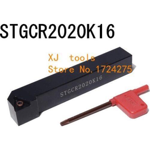 STGCR2020K16/ STGCL2020K16 Toolholder 20*20MM CNC turning tool holder, 91 degrees External turning tools, Lathe cutting tools