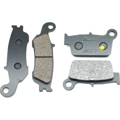For YAMAHA YZ125 YZ250 Competition 2008-2018 YZ125X 2017-2019 YZ250F 08-15 YZ250X YZ 125 250 X F Rear & Front Brake Pads Kit Set