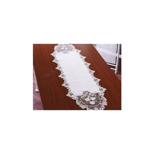 DowryWorld-Bella Runner Ecru Powder Pink