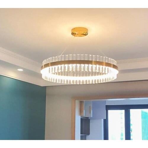 Crystal Pendant Lamp Dining Room Bedroom Living Room Pendant Light Hanging Cryst Pendant Lighting