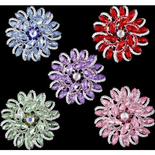 JINGLANG Silver Brooches For Clothes