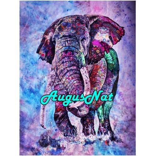 Animal diamond painting elephant dimont embroidery full 5d diamant rhinestone picture oil paint by number canvas paint big size