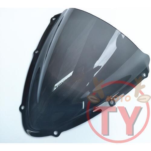 Motorcycle High Quality For Suzuki GSXR600 750 K6 06-07 GSXR gsxr 600 2006-2007 Windshield Windscreens Smoke Black