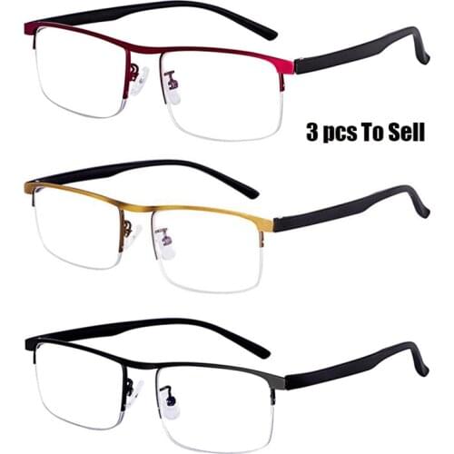 3Pcs Smart Progressive Multifocal Reading Glasses Men Women automatic adjustment Anti-blue light Multifunction Readers Eyewear