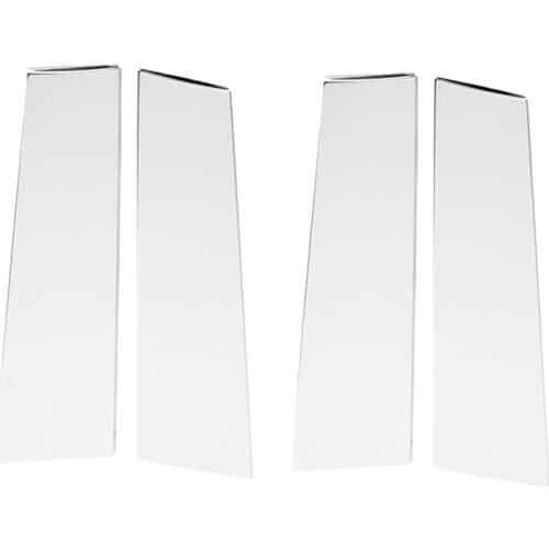 NEW-4Pcs Aluminum Alloy Window Molding Strip Cover Trim for Mercedes Benz W222 S-Class S400L S320L S500 2014-2019