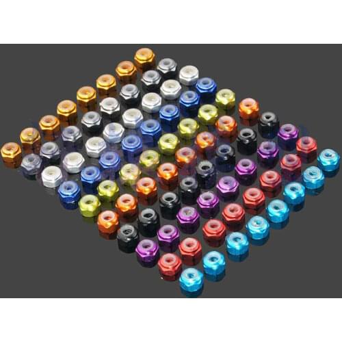 RC remote control upgrade accessories 1/10 flat sports car 94102 screw cap HSP unlimited 102048 aluminum alloy M3 nut 02102