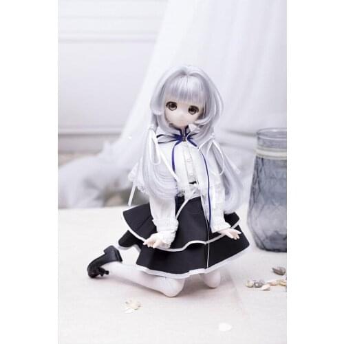 3 color 1/6 1/4 1/3 BJD Wig for VOLKS Sd Dd Mdd Yosd Blythe Doll Accessories,Beautiful Girl Wig Ponytail Long Doll Hair