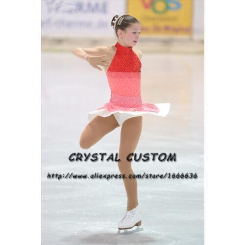 Girls Figure Skating Dresses For Competition Graceful New Brand Ice Skating Dress Custom DR3964