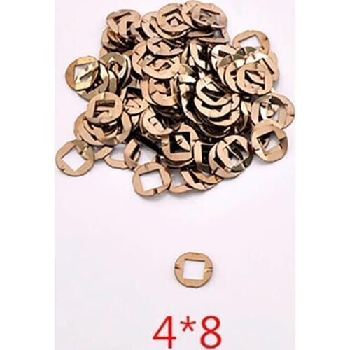 Professional hairdressing 200pieces/lot Hairdressing Scissor Accessory Single Layer Stainless Steel Washers size 4*8mm