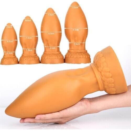 Sex Shop Super Huge Anal Plug Large Big Butt Plug Prostate Massager Vagina Anus Dilator Erotic Anal Sex Toys For Men Woman Gay