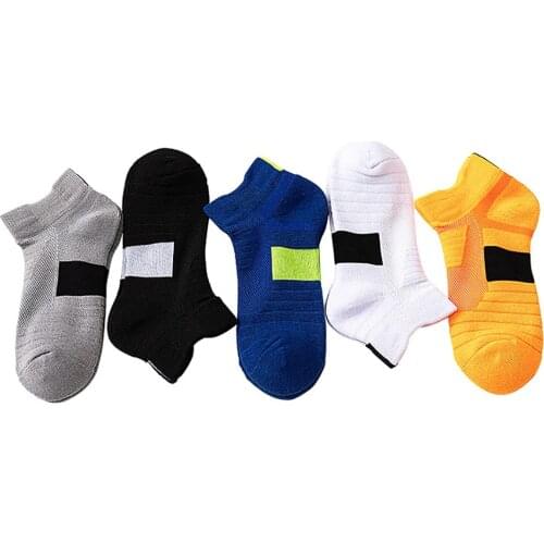 Sweat-Absorbent Thick Breathable Short Socks Cycling Running Socks Children Sports Socks Cotton Compression Socks Sweat