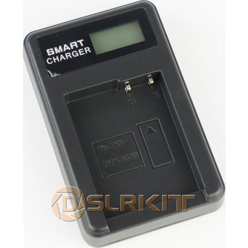 DMW-BLC12 USB Battery Charger+LCD Screen Display For Panasonic GX8 GH2 G6 FZ1000