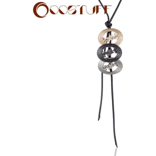 2020 Long Necklace Women Jewelry Statement necklaces & pendants Leaves Pendant women collares mujer choker kolye bijoux femme