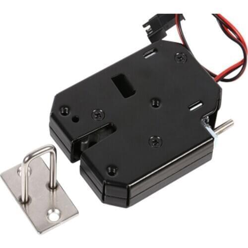 DC 12V 2A Solenoid Electromagnetic Electric Control Cabinet Drawer Lockers Lock Latch Push-push Design Electronic Locks