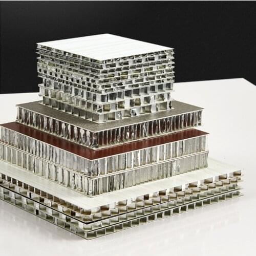 China cheap 10mm 15mm 20mm aluminum honeycomb composite panel for outdoor usage