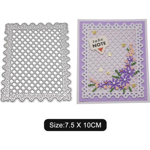 Creative background greeting card decorationMetal Cutting dies stamps and dies scrapbooking stamp and die wooden dies