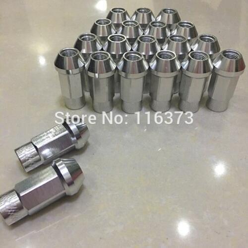 Light Weight Aluminium Wheel Rims Lug Nuts M12x1.25 Racing Nuts For Outback Limited Wagon 4-Door 2000 2003 -2005 2010 2011