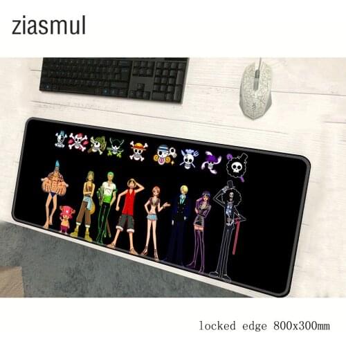 One Piece mousepad 800x300x3mm pad to mouse Colourful notbook computer mouse pad Ace gaming padmouse gamer to keyboard mouse mat