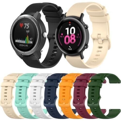 Sport Silicone Watch Strap For huawei watch gt 2 Smart band For Amazfit gts 2 WristStrap For Samsung Galaxy Active 2 Band Correa