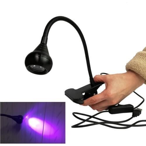 LED UV Flashlight Curing Light Ultraviolet Invisible Ink Marker Detection Torch Aluminum Alloy USB Charging Ultrabright Lamp