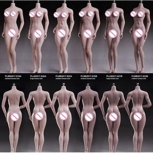 TBL S18A S19B S20A S21B S22A S23B 1/6 Super Flexible Female Seamless Body Suntan/Pale Skin Middle/Large Breast Action Figure