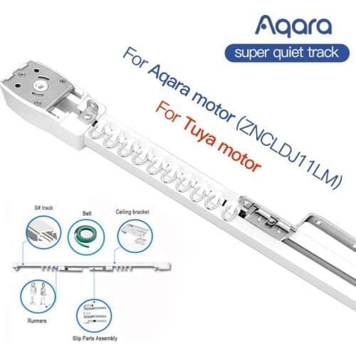 Aqara motor custom track Smart Curtain Track Electric Curtain Rail Control System for Aqara motor Tuya motor