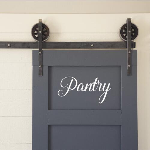 Vinyl Art Removable Poster Mural Kitchen Pantry Food Storage Organization Decoration For Home Farmhouse Home Decoration LX171