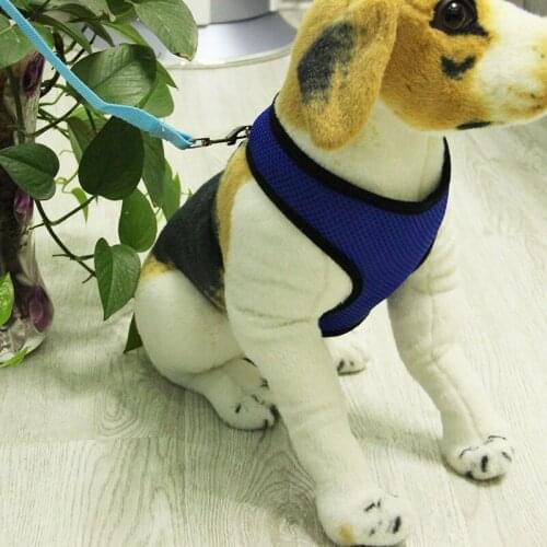 Pet Dog Breathable Traction Chest Harness Summer Puppy Leash Dogs Costume Pets Clothing
