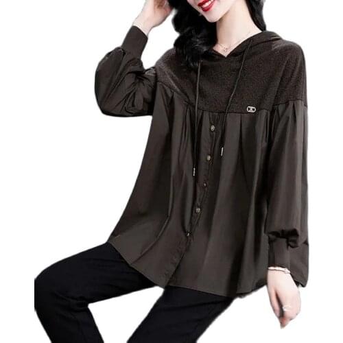 XLMJDZGS Women's Hooded T-shirts
