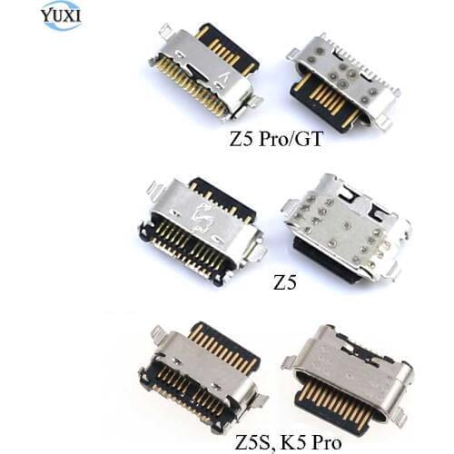 YuXi 2pcs Micro mini USB Charging Port jack socket Connector for Lenovo Z5 L78011 Z5 Pro GT Z5S K5 Pro Charger Dock