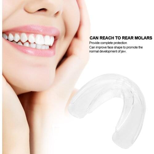 Straighten Teeth Tray Retainer Crowded Irregular Teeth Corrector Trainer Braces Health Care
