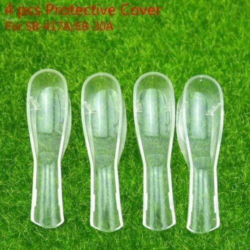 4PCS Travel Electric Toothbrush Head Protective Cover Case Cap Suit Oral Tooth Brush Heads for Oral B SB-417A/EB-30A Cover
