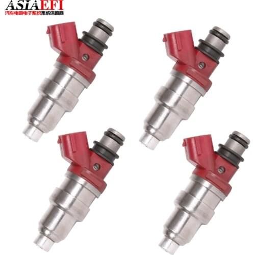 4x форсунка топливная23209-74130 4SFE