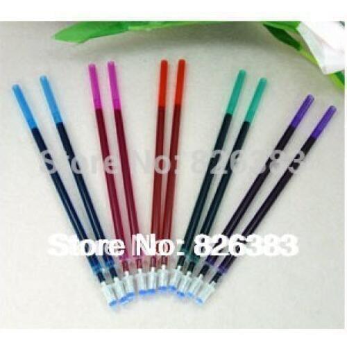 50 PCS/1 lot good quality cross stitch tools pen refills water-based ink two sizes and serven colours