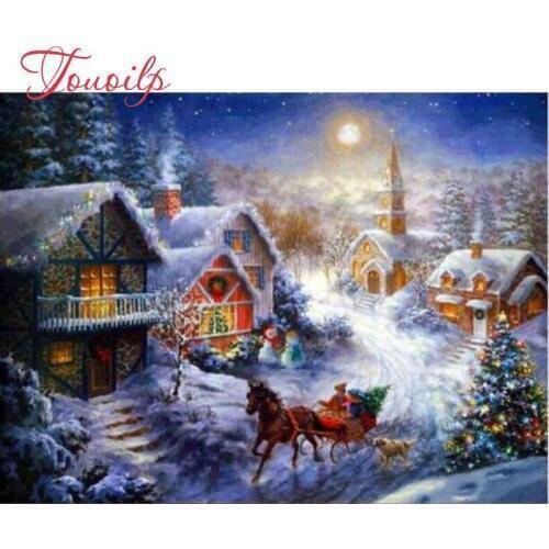 5D DIY Sunset snow scene Diamond Painting Cross Stitch,men, Home Decor Embroidery painting Full Diamond Mosaic stickers,gift