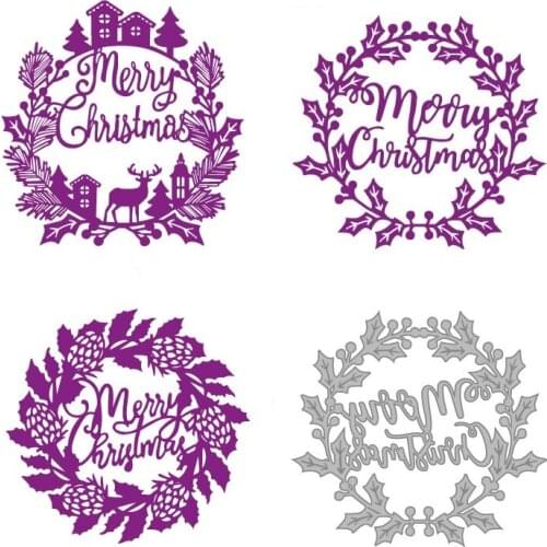 CH 2021 New Arrival Presell Christmas ornaments Metal Cutting Dies For Scrapbooking DIY Cards Stencil Paper Craft Handmade Album