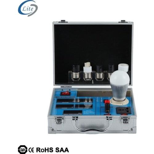 2020 New Design Digital Led Globe Tester AC power meter with dimmer Compact Led Demo case