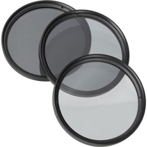 DSLR camera ND2 ND4 ND8 Filter set Kits Neutral Density ND Filter for Digital Camera Lens for Cannon Nikon Sony Pentax Fujifilm