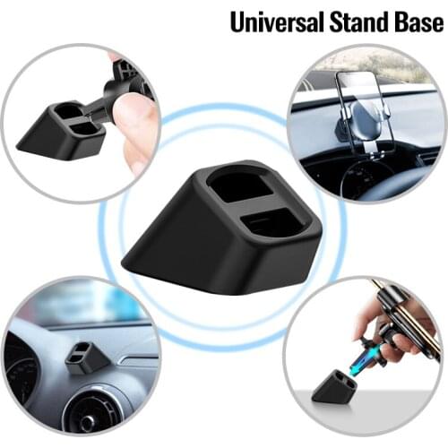 FONKEN Mobile Phone Bracket Base In Car Dashboard Phone Holder Car Air Outlet Clip Bracket Base Smartphone GPS Navigation Stand