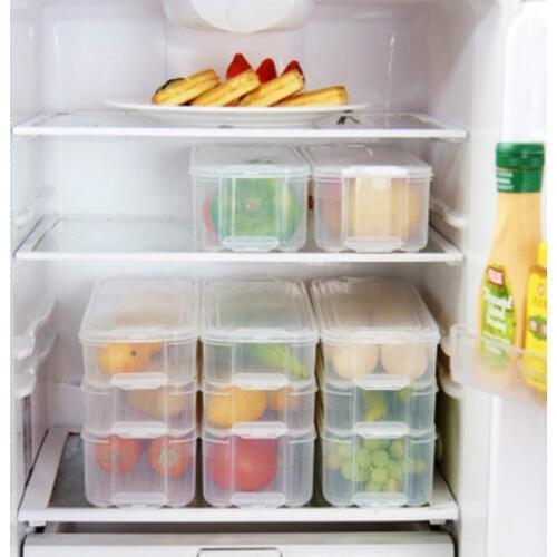 Multi-layer Refrigerated Storage Box Space-saving Kitchen Storage Bag Noodle Dumplings Whole Wheat Assortment Food Organizer