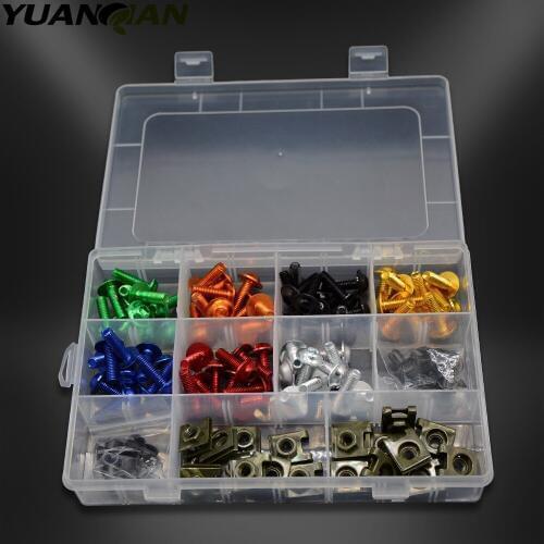 Motorcycle Customized Windshields Universal Fairings Bolt Screws for Kawasaki HONDA SUZUKI BMW Yamaha R1 R3 R6 MT09 MT07 TMAX530