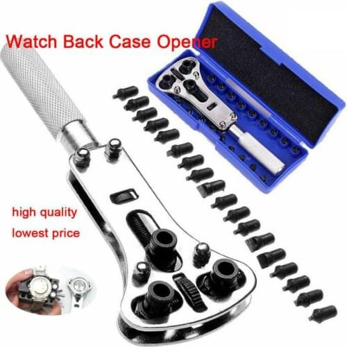 Multi-function Watch Repair Tool Kit Watch Case Change Battery Cover Opener Repair Wrench Screwdriver Professional Watch Repair