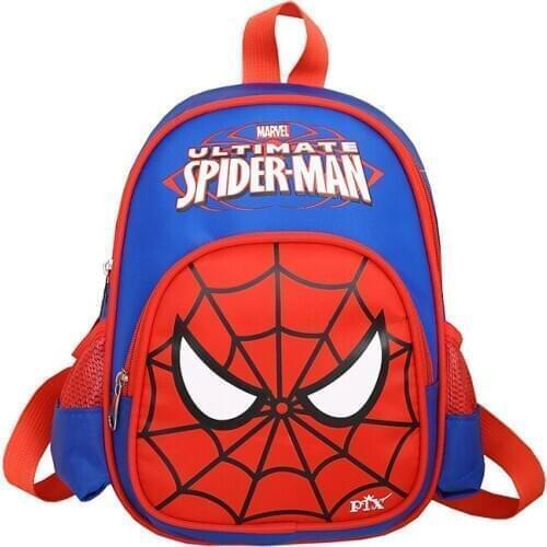 NEW Teenagers nylon Waterproof Schoolbag Spider Man kids cartoon Backpacks Student Backpacks Travel Bag