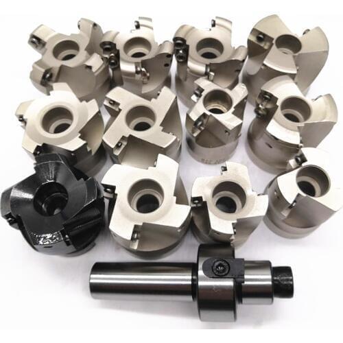 New C12 FMB22 C16 FMB22 C20 FMB22 Shank KM12 EMR5R EMR6R BAP300R 400R 50mm Face Milling CNC Cutter + 10pcs APMT1604 1135 SEKT