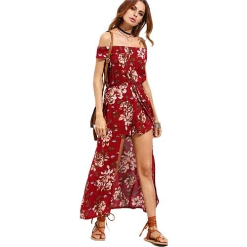 Retro Dress Fashion Print Sexy Summer Boho Style Dress Woman Made Silk Dohemia Floral Dress Short Sleeve Casual Loose Dress