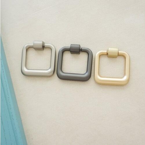 Zinc Alloy Furniture Handle Knob Gun Color/Brass/Black/ Dresser Drawer Pulls Cabinet Kitchen Door Knob Furniture Hardware