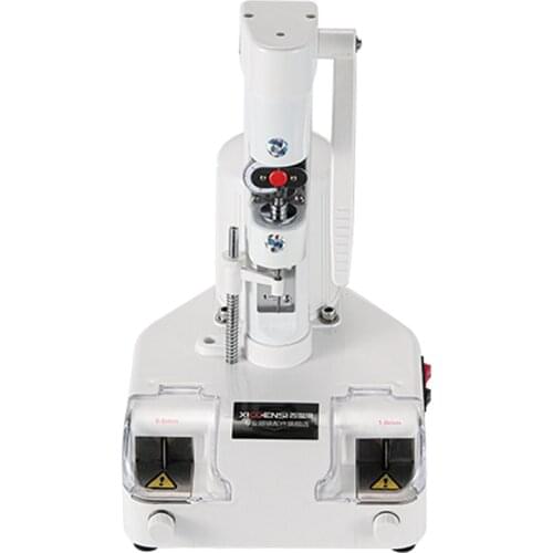 Frameless lens punching and sawing machine, glasses processing equipment, all-in-one machine, drilling machine, drilling machine