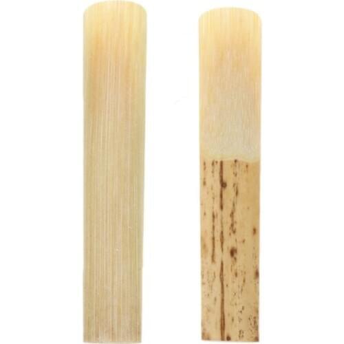 10pcs 2.5 Strength Clarinet Reeds Music Instrument Part Traditional Bamboo Reeds