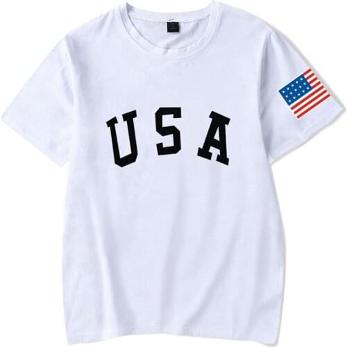 Streetwear Design Men/Women T-shirts US Flag Athletic t shirts Bodybuilding Tactical Tee American Patriotic USA t-shirts Novelty