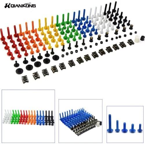 Universal Fairing Bolt Screw Motorcycle Accessories Windscreen Screw Nut For HONDA CB900 CB1000 CB1300 MSX125 GW250 MF06 MF08 10